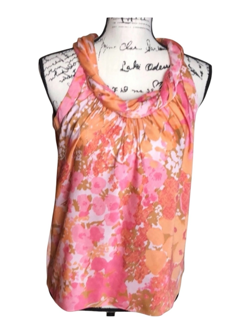 Talbots | Floral Sleeveless Blouse Petite Size 4
